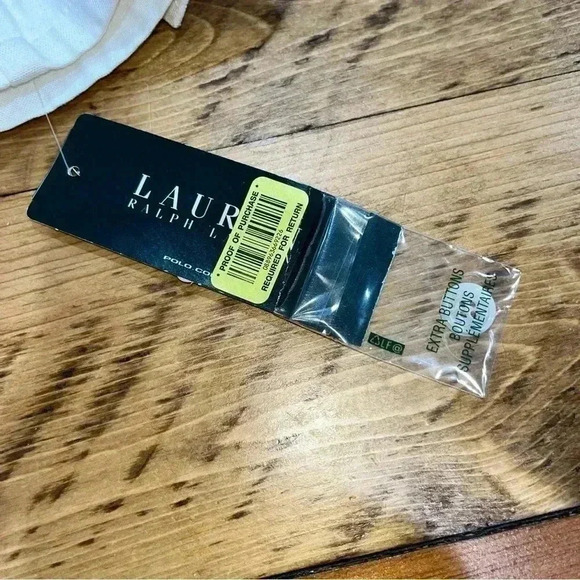 Lauren Ralph Lauren NWT small flaw button front Jacket with pockets - Picture 11 of 11